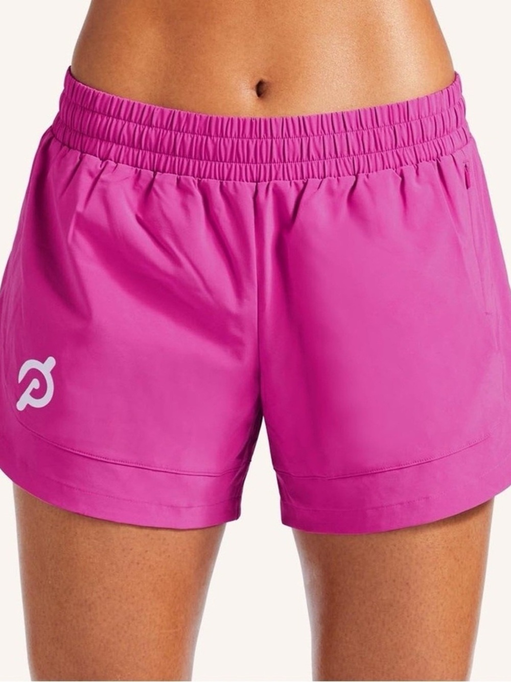 Peloton Hot Pink Athletic Performance Shorts